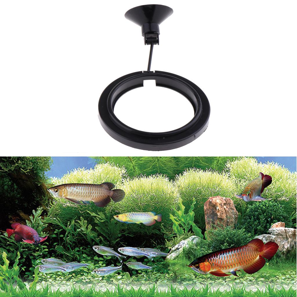 Aquarium Fish Keeping - صينية طعام بلاستيكية مربعة عائمة لتغذية