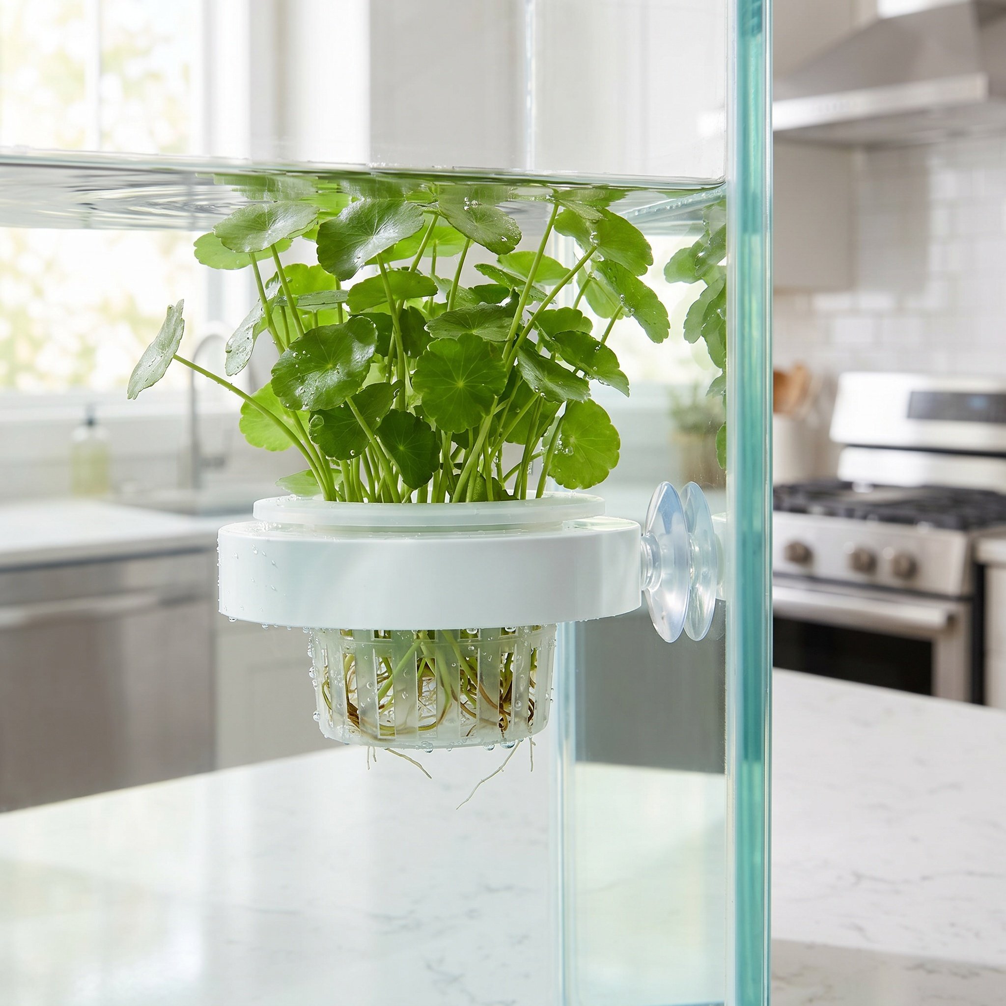 Aquarium Plants - 4 قطع من سلال نباتات الأحواض