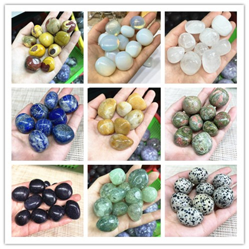Fish Tank Gravel - الأحجار الطبيعية الحصى هبط بلورات رقائق