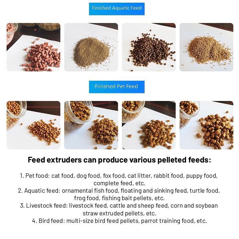 آلة بثق أعلاف الحيوانات متعددة - مراجعة Fish Food وسعره