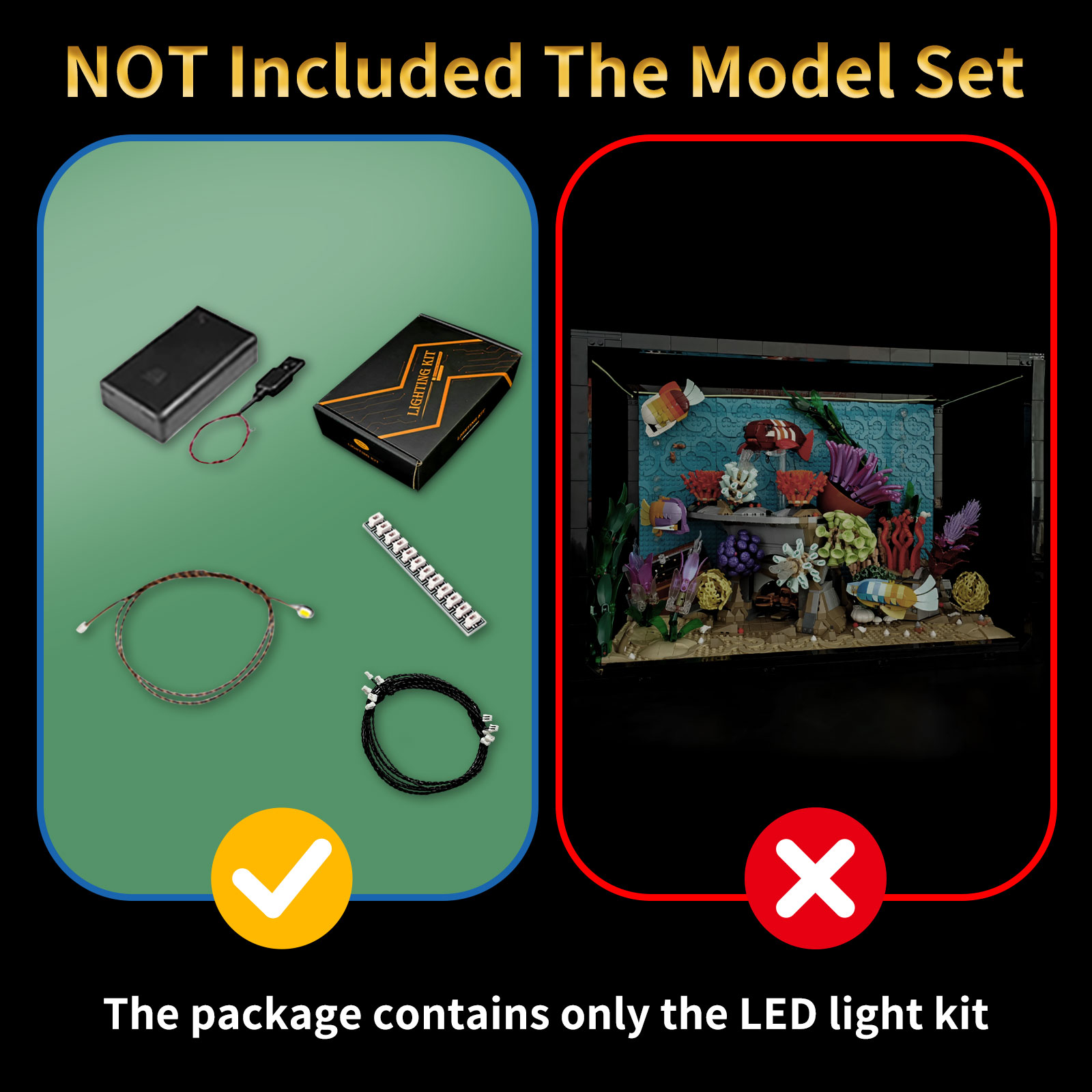 مجموعة إضاءة LED من LYBMTWF، م - مراجعة Aquarium Light وسعره