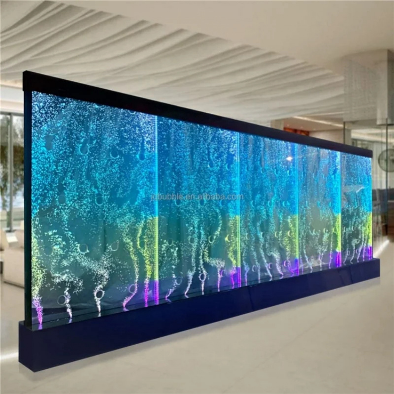 جدار فقاعات أكريليك عصري فاخر  - مراجعة Aquarium Decor وسعره