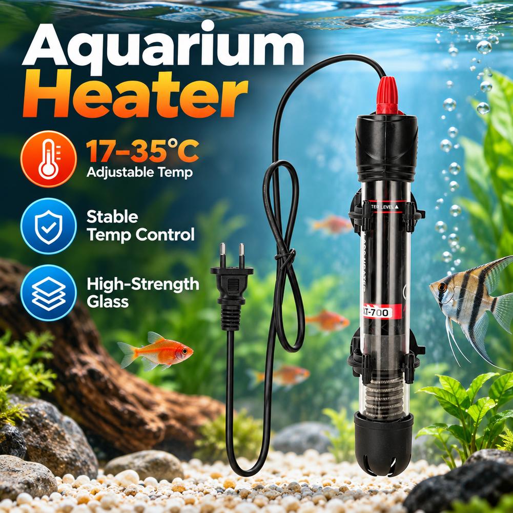 سخان زجاجي قابل للغمر لحوض الس - مراجعة Fish Tank Heater وسعره