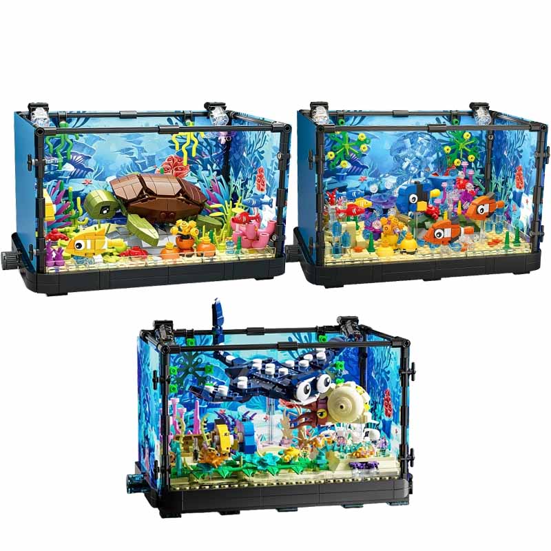 مجموعة مكعبات بناء حوض السمك م - مراجعة Aquarium Light وسعره