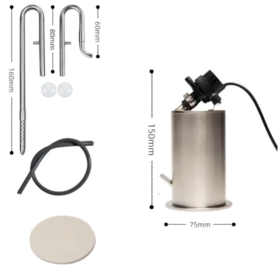 فلتر خارجي لحوض السمك ES60/es1 - مراجعة Fish Tank Filter وسعره