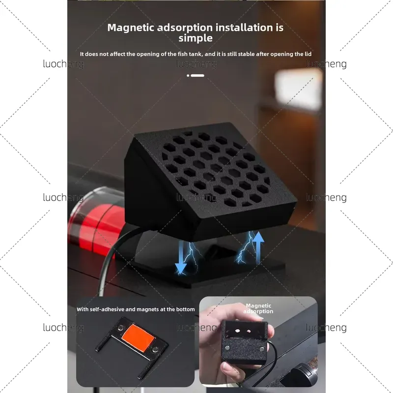 مروحة تبريد لحوض السمك من شاوم - مراجعة Xiaomi Aquarium Fish Tank وسعره